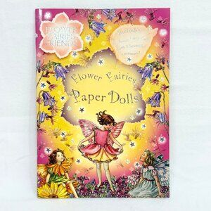 Vintage Flower Fairies Paper Dolls Book Includes 4 Dolls & 8 Costumes (2005)